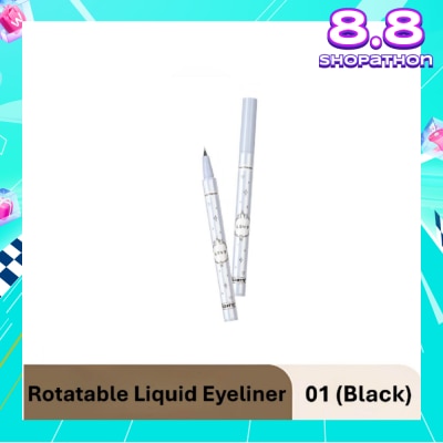 FLORTTE Good Friends Club Rotatable Liquid Eyeliner 01 0.5ml