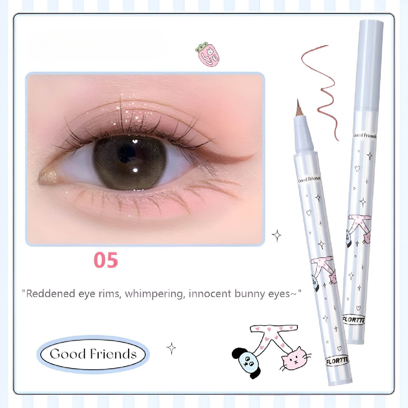 Good Friends Club Rotatable Liquid Eyeliner 05 0.5ml