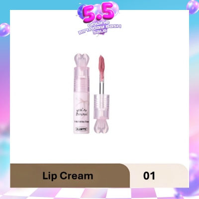 FLORTTE - Small Bowknot Film-Forming Lip Cream 01 2.2g