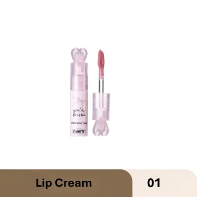 FLORTTE Small Bowknot Film-Forming Lip Cream 01 2.2g