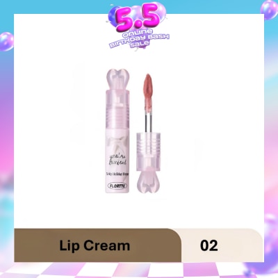 FLORTTE - Small Bowknot Film-Forming Lip Cream 02 2.2g