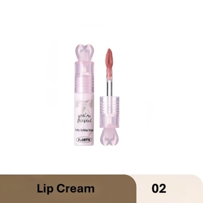 FLORTTE Small Bowknot Film-Forming Lip Cream 02 2.2g