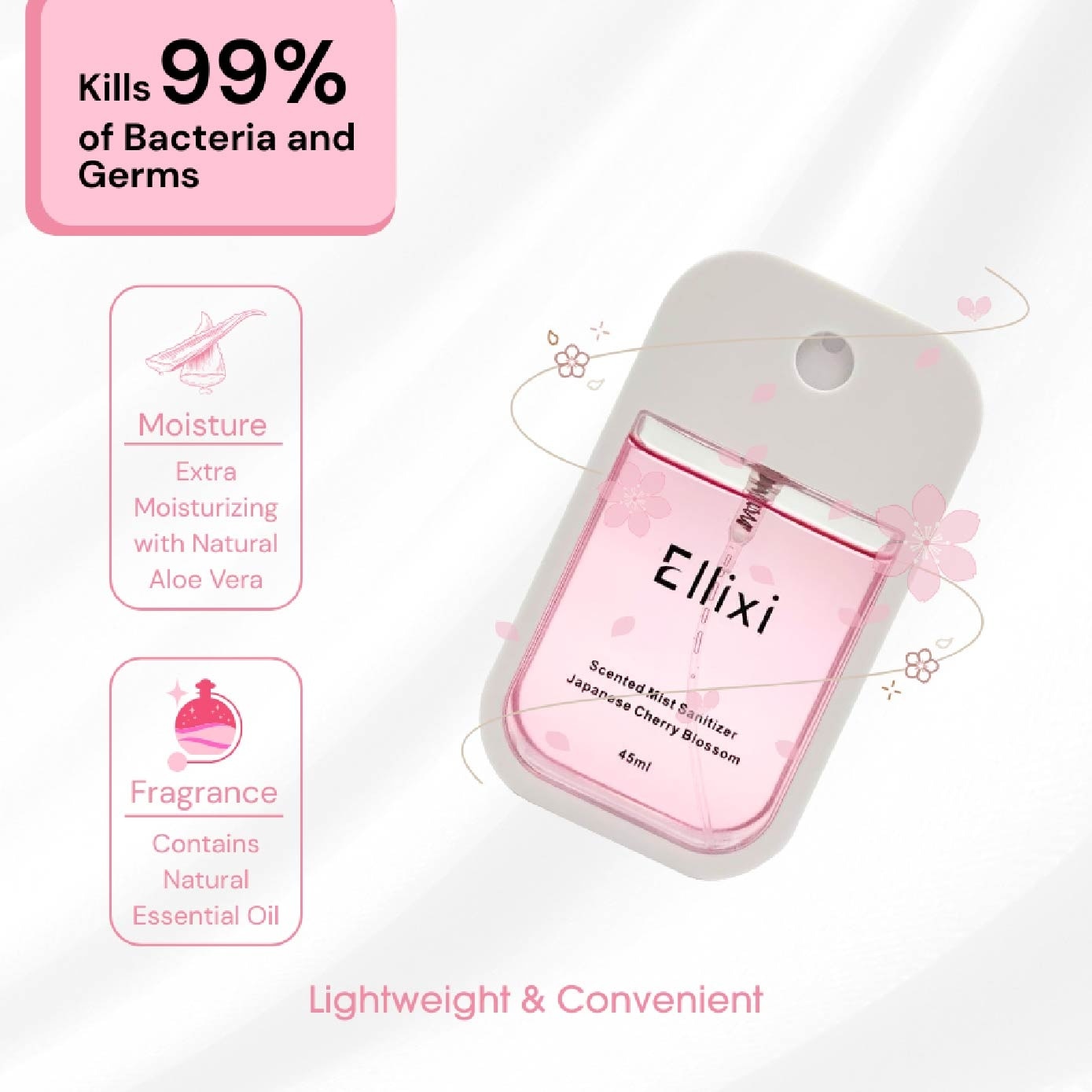 Hand Sanitizer Cherry Blossom 45ml