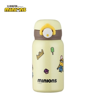 PORIA MINIONS Minions Series Smart Pop-Up Insulated Bottle 320ml