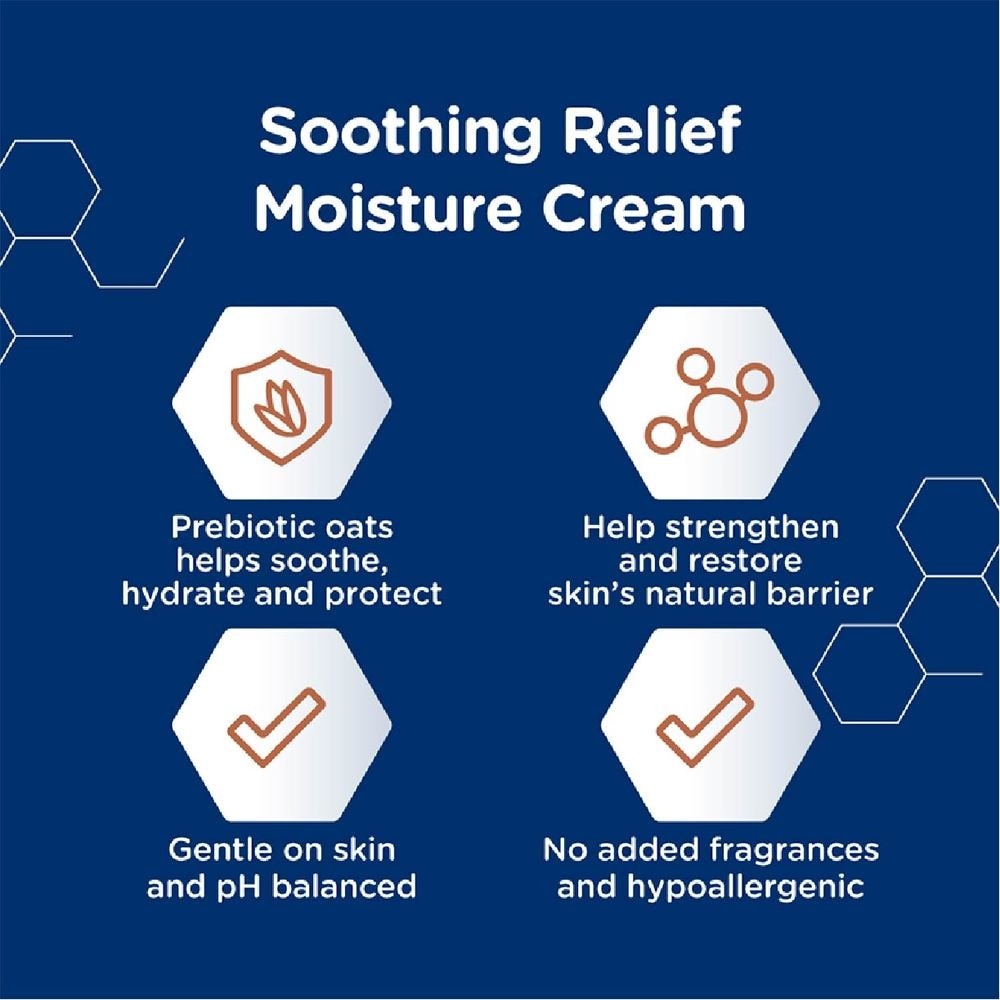 Soothing Relief Moisturizing Cream with Triple Oat Complex (For Dry to Very Dry Sensitive Skin) 141g