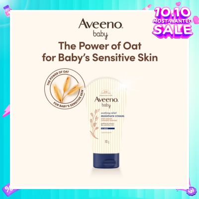 AVEENO BABY Baby Soothing Relief Moisturizing Cream (For Dry to Very Dry Sensitive Skin) 100g