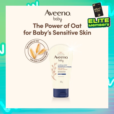 AVEENO BABY Baby Soothing Relief Moisturizing Cream (For Dry to Very Dry Sensitive Skin) 100g
