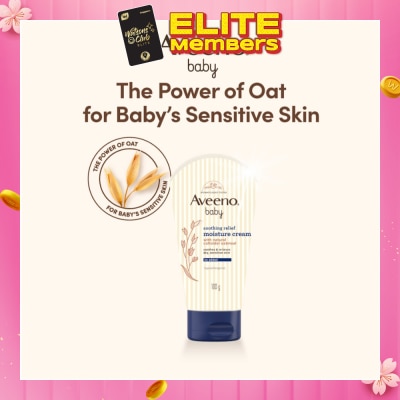 AVEENO BABY Baby Soothing Relief Moisturizing Cream (For Dry to Very Dry Sensitive Skin) 100g