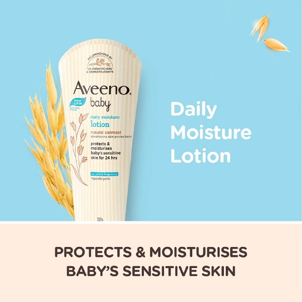 Daily Moisture Lotion with Natural Colloidal Oatmeal (Hypoallergenic) (For Normal to Dry Sensitive Skin) 227g