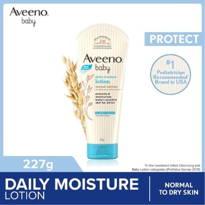 AVEENO BABY Daily Moisture Lotion with Natural Colloidal Oatmeal (Hypoallergenic) (For Normal to Dry Sensitive Skin) 227g