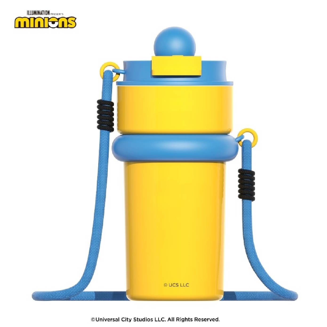 Minions Series Thermal Bottle With Lanyard 500ml