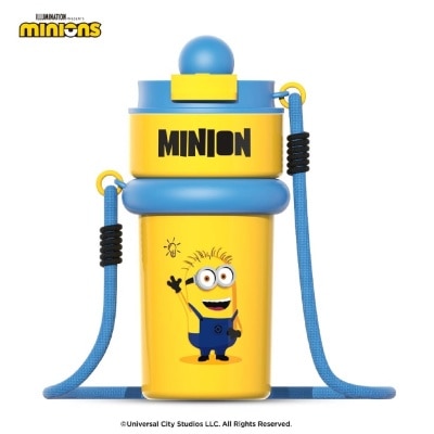 PORIA MINIONS Minions Series Thermal Bottle With Lanyard 500ml