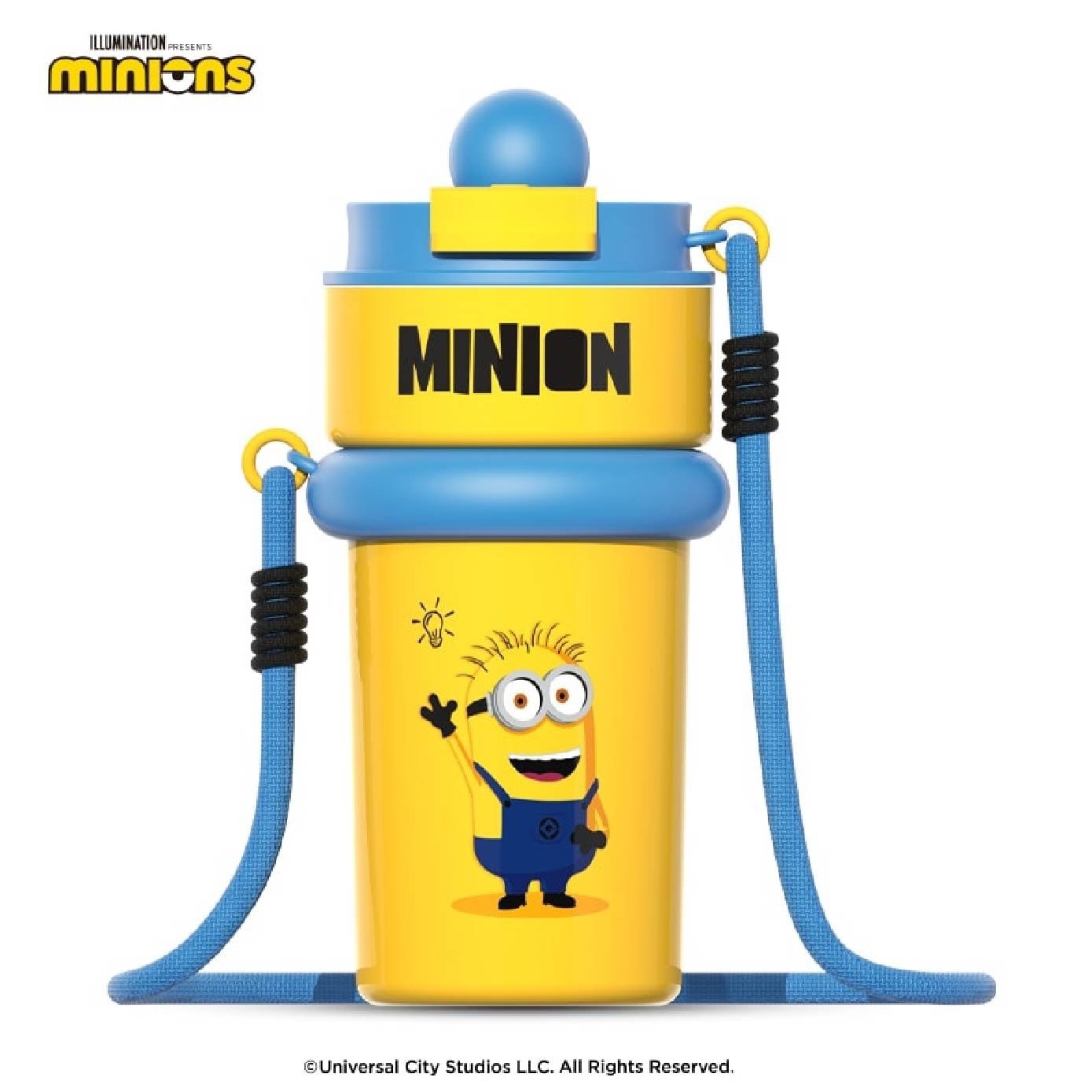 Minions Series Thermal Bottle With Lanyard 500ml
