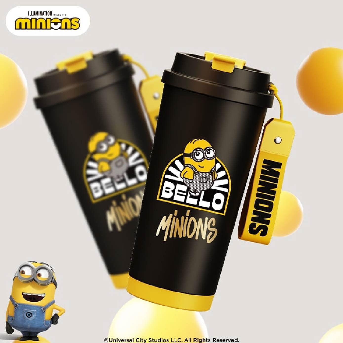 Minions Series Insulated Coffee Cup 500ml