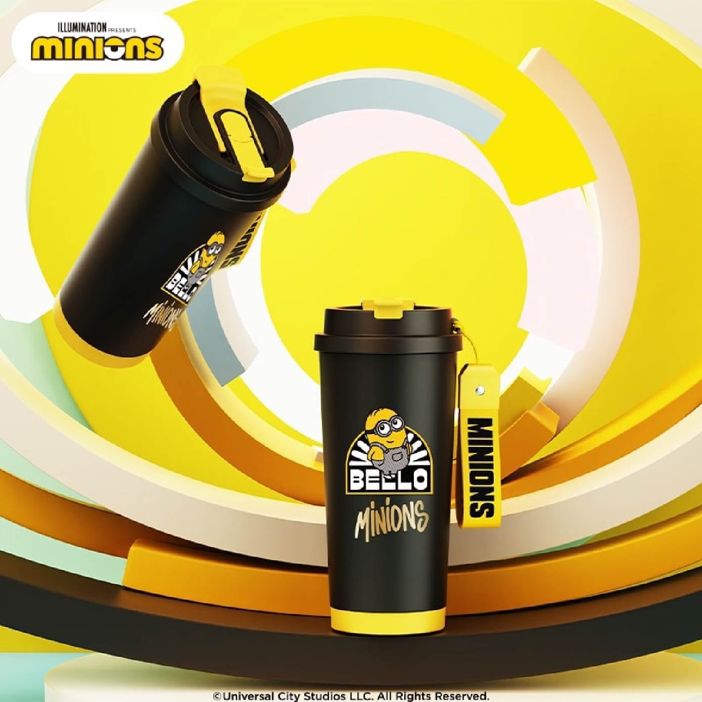 Minions Series Insulated Coffee Cup 500ml