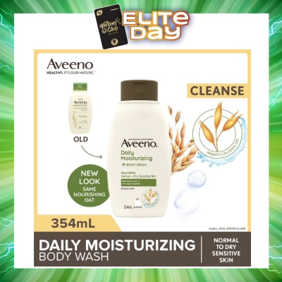 AVEENO - Daily Moisturizing Body Wash (Suitable For Normal To Dry Skin) 354ml