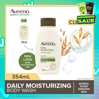 AVEENO Daily Moisturizing Body Wash (Suitable For Normal To Dry Skin) 354ml