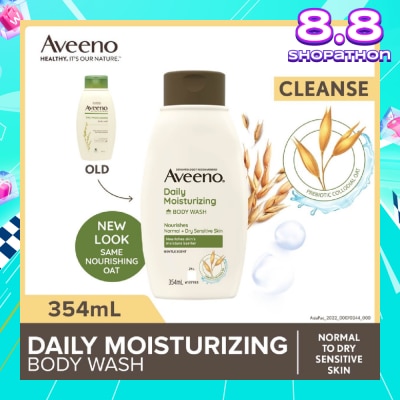 AVEENO Daily Moisturizing Body Wash (Suitable For Normal To Dry Skin) 354ml
