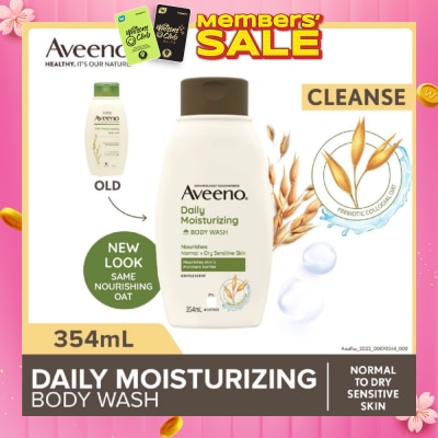 AVEENO Daily Moisturizing Body Wash (Suitable For Normal To Dry Skin) 354ml