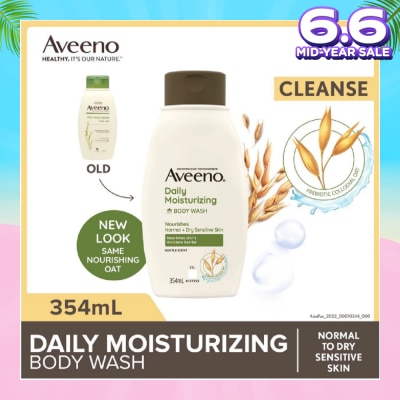 AVEENO Daily Moisturizing Body Wash (Suitable For Normal To Dry Skin) 354ml