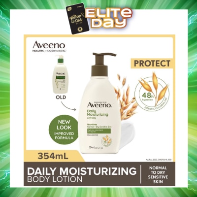 AVEENO - Daily Moisturizing Body Lotion (Suitable For Dry To Normal Skin) 354ml