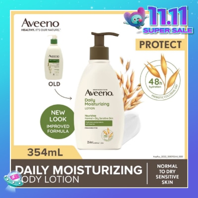 AVEENO Daily Moisturizing Body Lotion (Suitable For Dry To Normal Skin) 354ml
