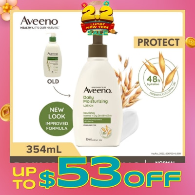 AVEENO Daily Moisturizing Body Lotion (Suitable For Dry To Normal Skin) 354ml