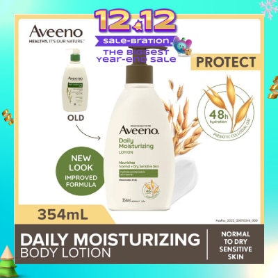 AVEENO Daily Moisturizing Body Lotion (Suitable For Dry To Normal Skin) 354ml