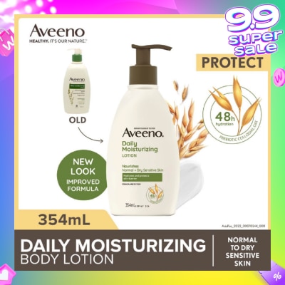 AVEENO Daily Moisturizing Body Lotion (Suitable For Dry To Normal Skin) 354ml