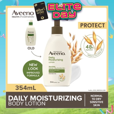 AVEENO - Daily Moisturizing Body Lotion (Suitable For Dry To Normal Skin) 354ml