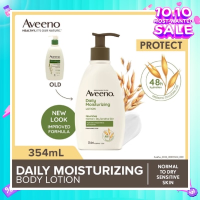 AVEENO Daily Moisturizing Body Lotion (Suitable For Dry To Normal Skin) 354ml