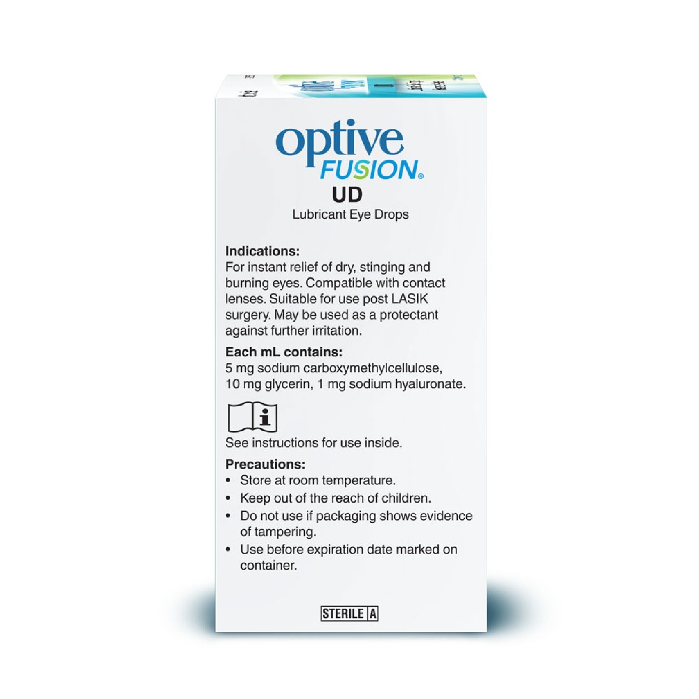 Fusion UD Lubricant Eye Drops 0.4ml x 30s