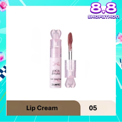 FLORTTE Small Bowknot Film-Forming Lip Cream 05 2.2g