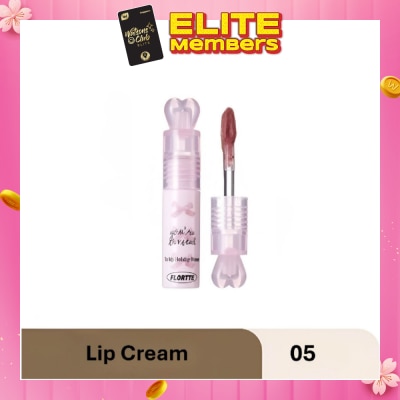 FLORTTE Small Bowknot Film-Forming Lip Cream 05 2.2g
