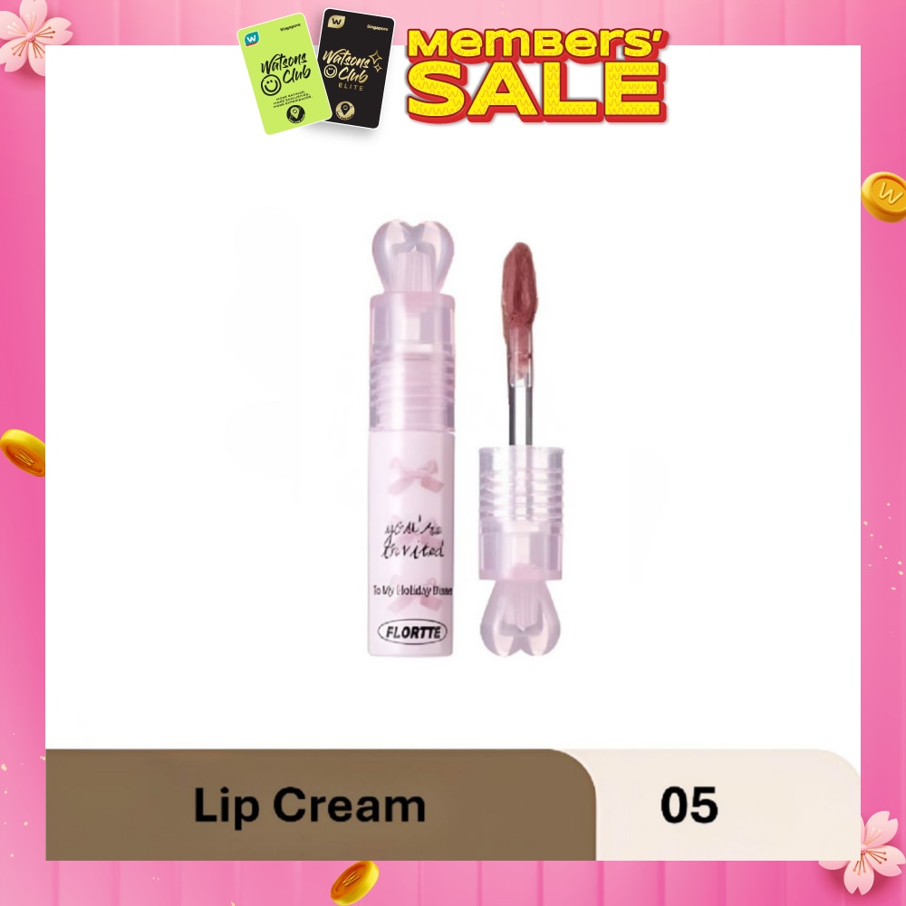 Small Bowknot Film-Forming Lip Cream 05 2.2g