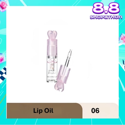 FLORTTE Small Bowknot Film-Forming Lip Oil 06 2.2g