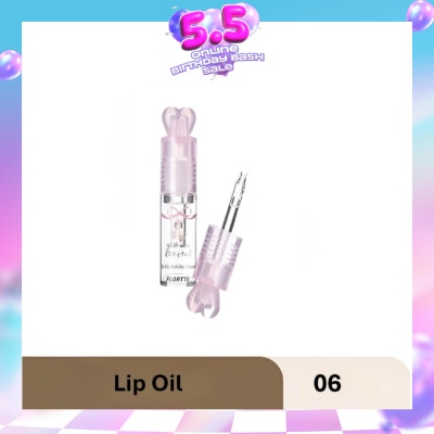 FLORTTE - Small Bowknot Film-Forming Lip Oil 06 2.2g