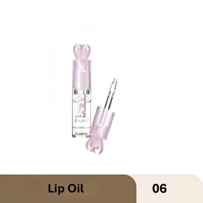 FLORTTE Small Bowknot Film-Forming Lip Oil 06 2.2g