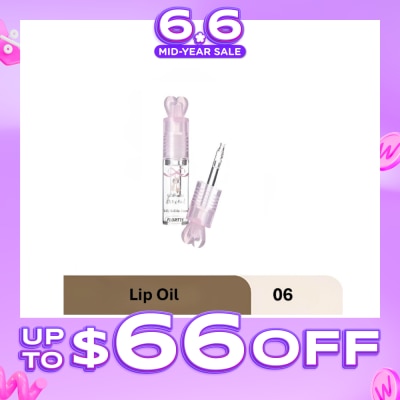 FLORTTE - Small Bowknot Film-Forming Lip Oil 06 2.2g