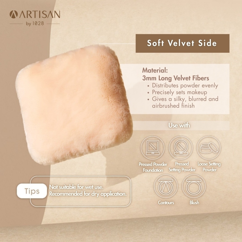 Artisan Dual-Sided Base & Setting Puff 1s