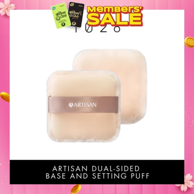 1028 Artisan Dual-Sided Base & Setting Puff 1s