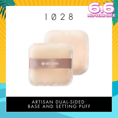 1028 Artisan Dual-Sided Base & Setting Puff 1s