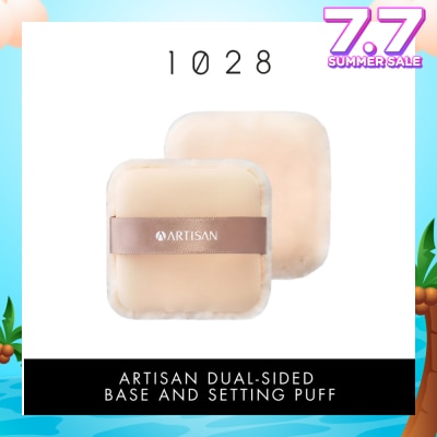 1028 Artisan Dual-Sided Base & Setting Puff 1s