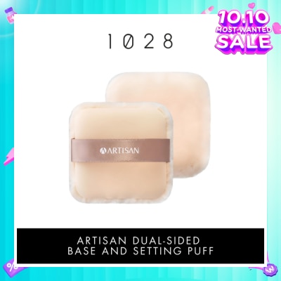 1028 Artisan Dual-Sided Base & Setting Puff 1s