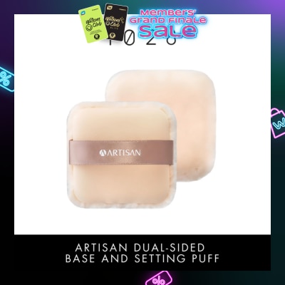 1028 Artisan Dual-Sided Base & Setting Puff 1s
