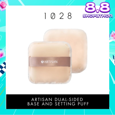 1028 Artisan Dual-Sided Base & Setting Puff 1s