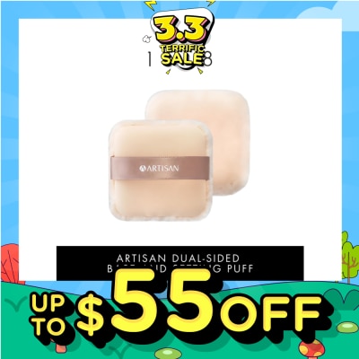 1028 Artisan Dual-Sided Base & Setting Puff 1s