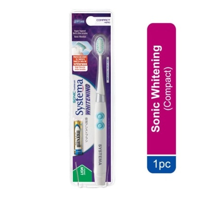 SYSTEMA Sonic Whitening Toothbrush Compact 1s