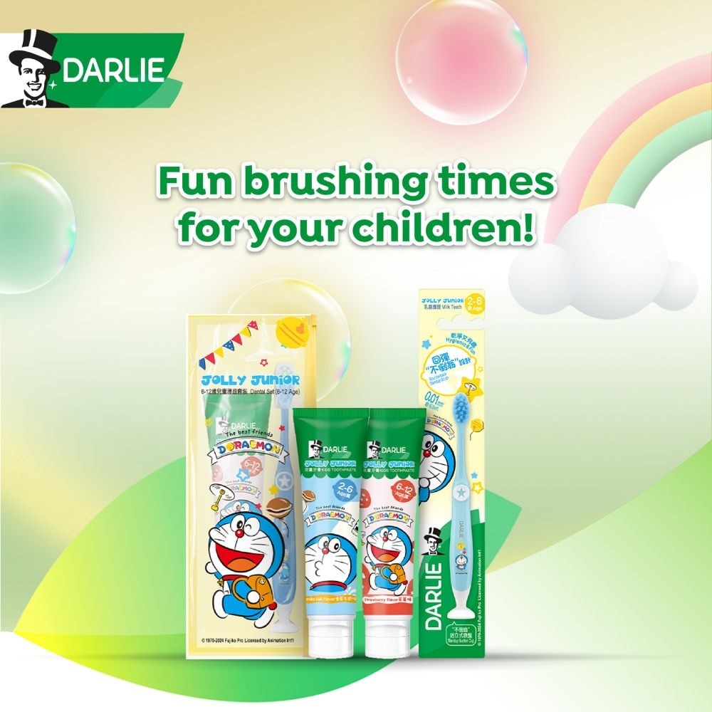 Jolly Junior Kids Soft Toothbrush (Age 2-6) 1s