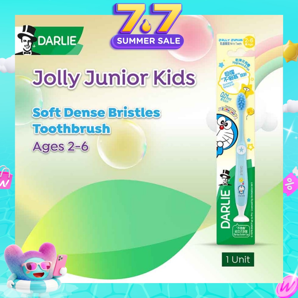 Jolly Junior Kids Soft Toothbrush (Age 2-6) 1s